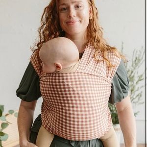 Solly Baby Wrap in Ginger Check